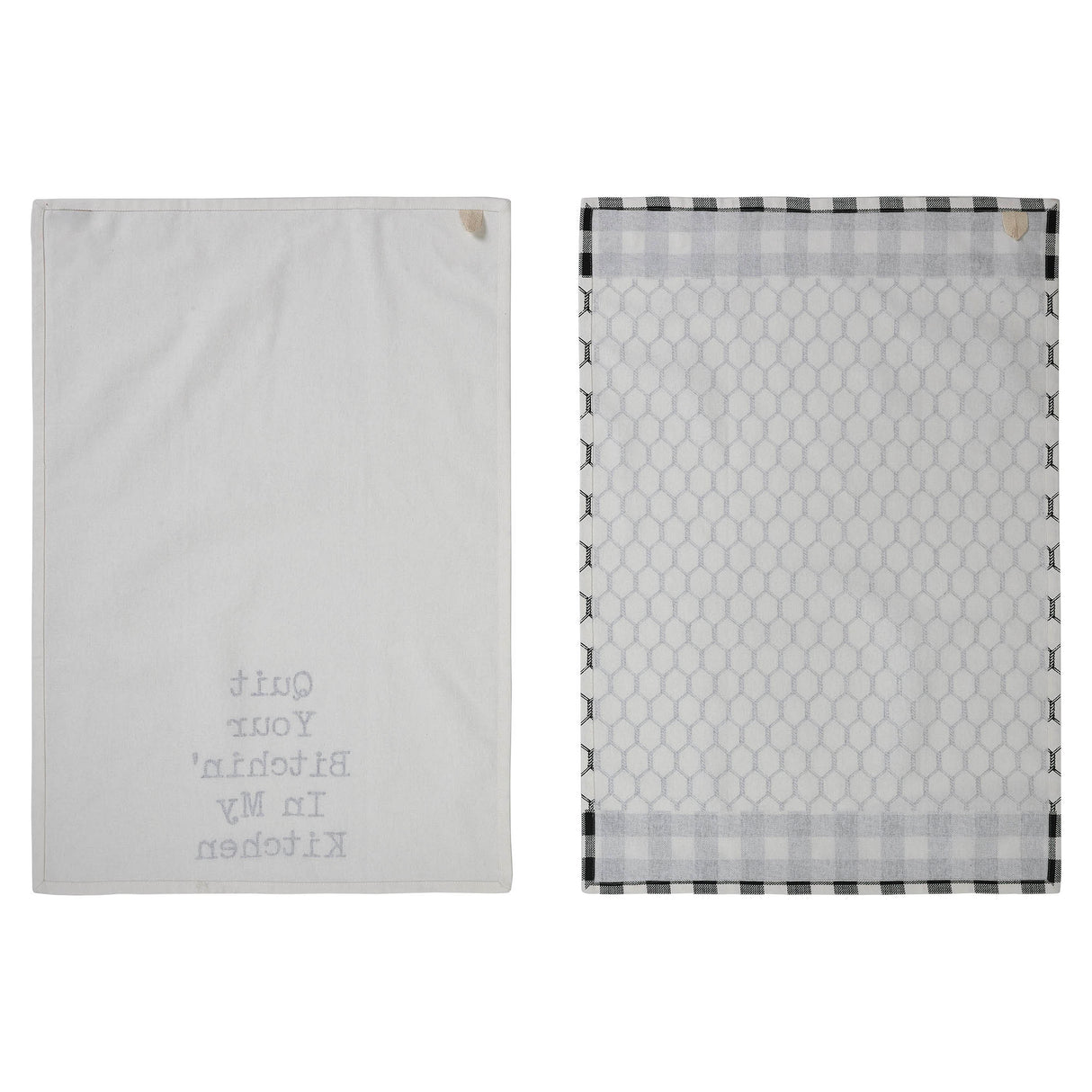 Down Home In My Kitchen Tea Towel Set of 2 19x28