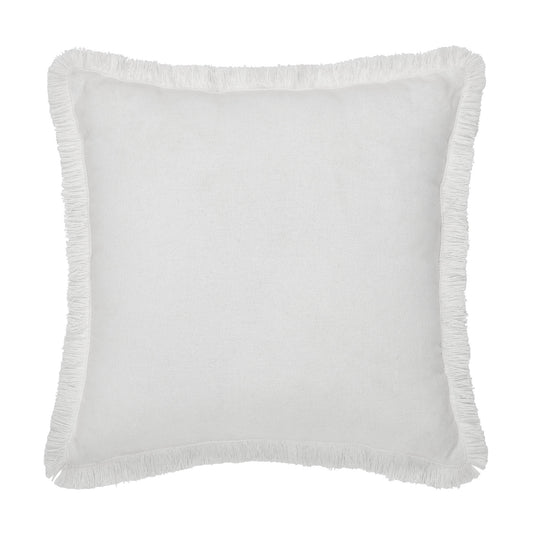 VHC Brands Risen Easter Blessings Cross Pillow 12x12, Cotton Pillow With Polyester Pillow Fill, Decorative Throw Pillow, Risen Collection, Square 12x12, Soft White