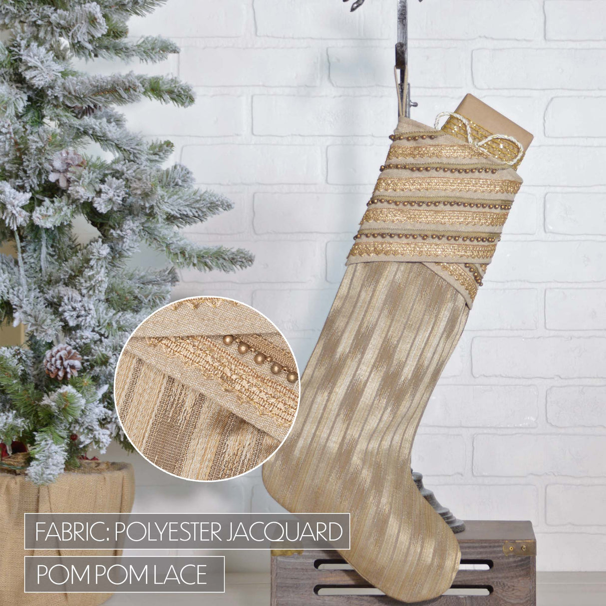 Celebrate Stocking Set of 2 11x20