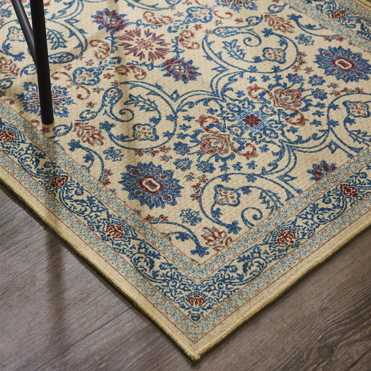 Medallion Beige Rug Rect 24x120
