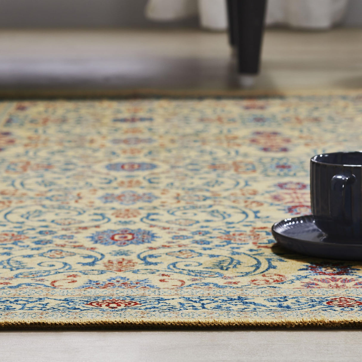 Medallion Beige Rug Rect 36x60