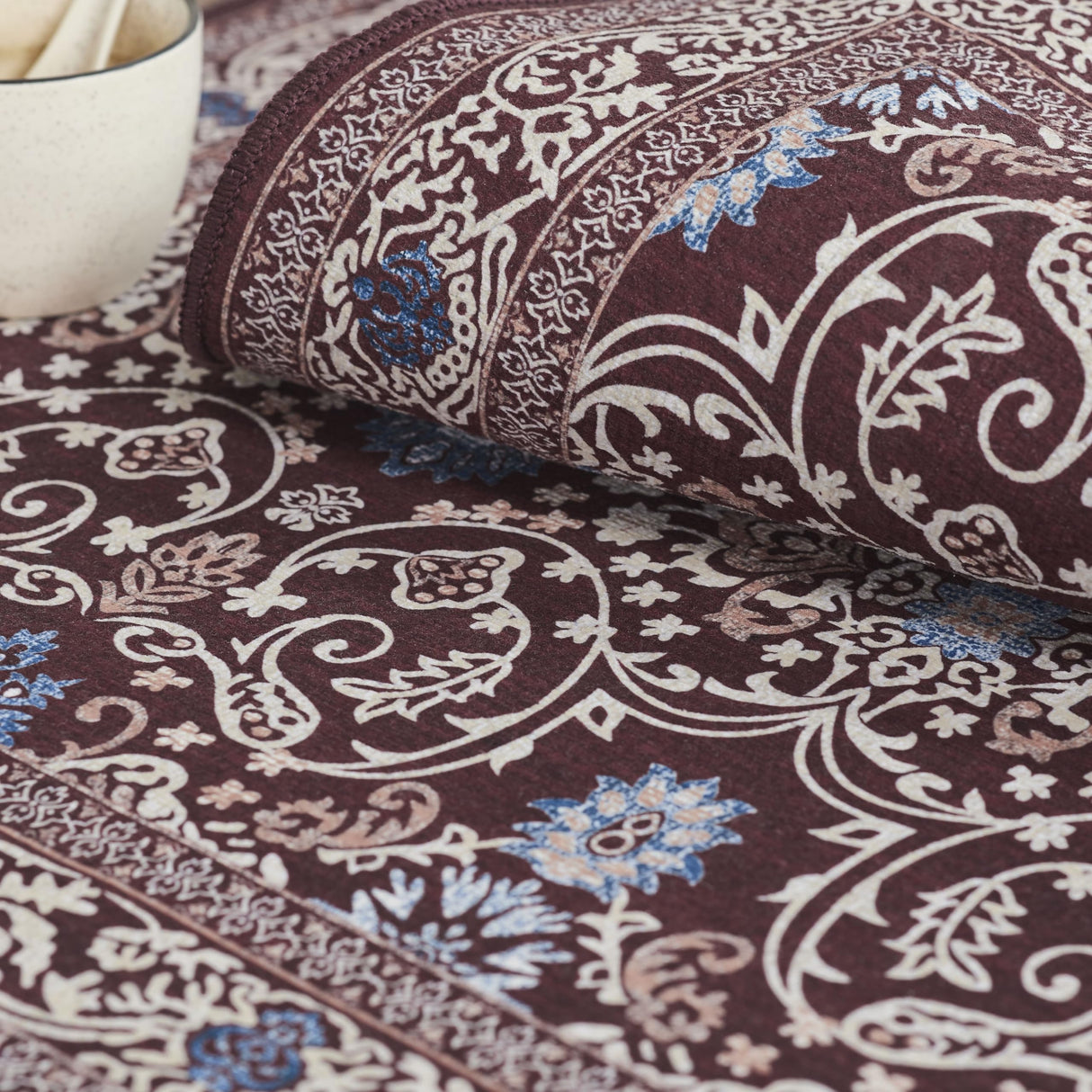 Medallion Red Rug Rect 36x60