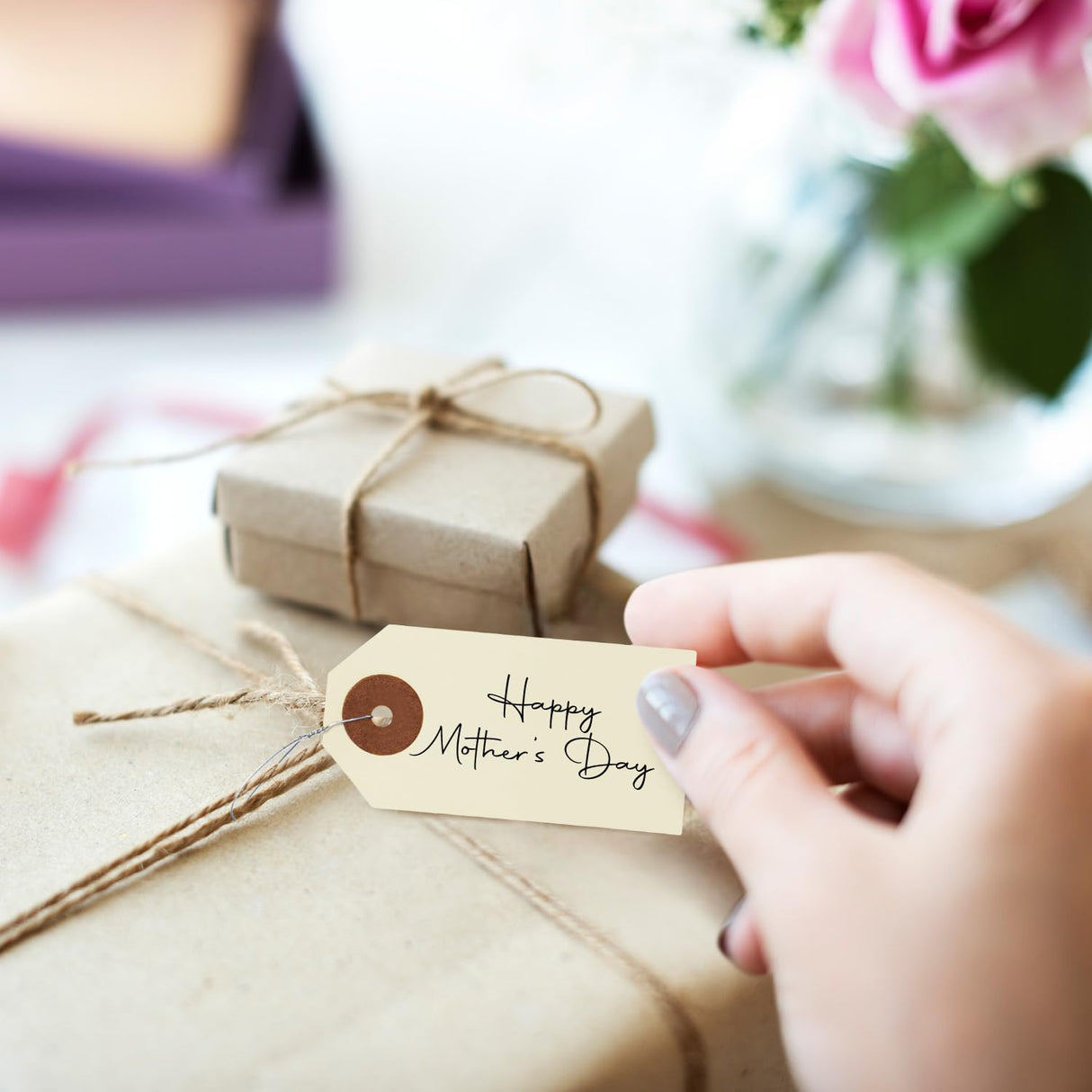 9pt Creme Manila Tag w/ Wire Hanger Set of 50 Size #1