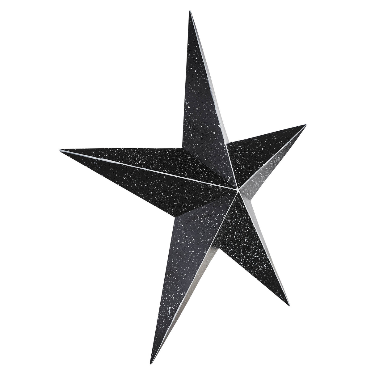 85030-Faceted-Metal-Star-Black-Wall-Hanging-24x24-image-1