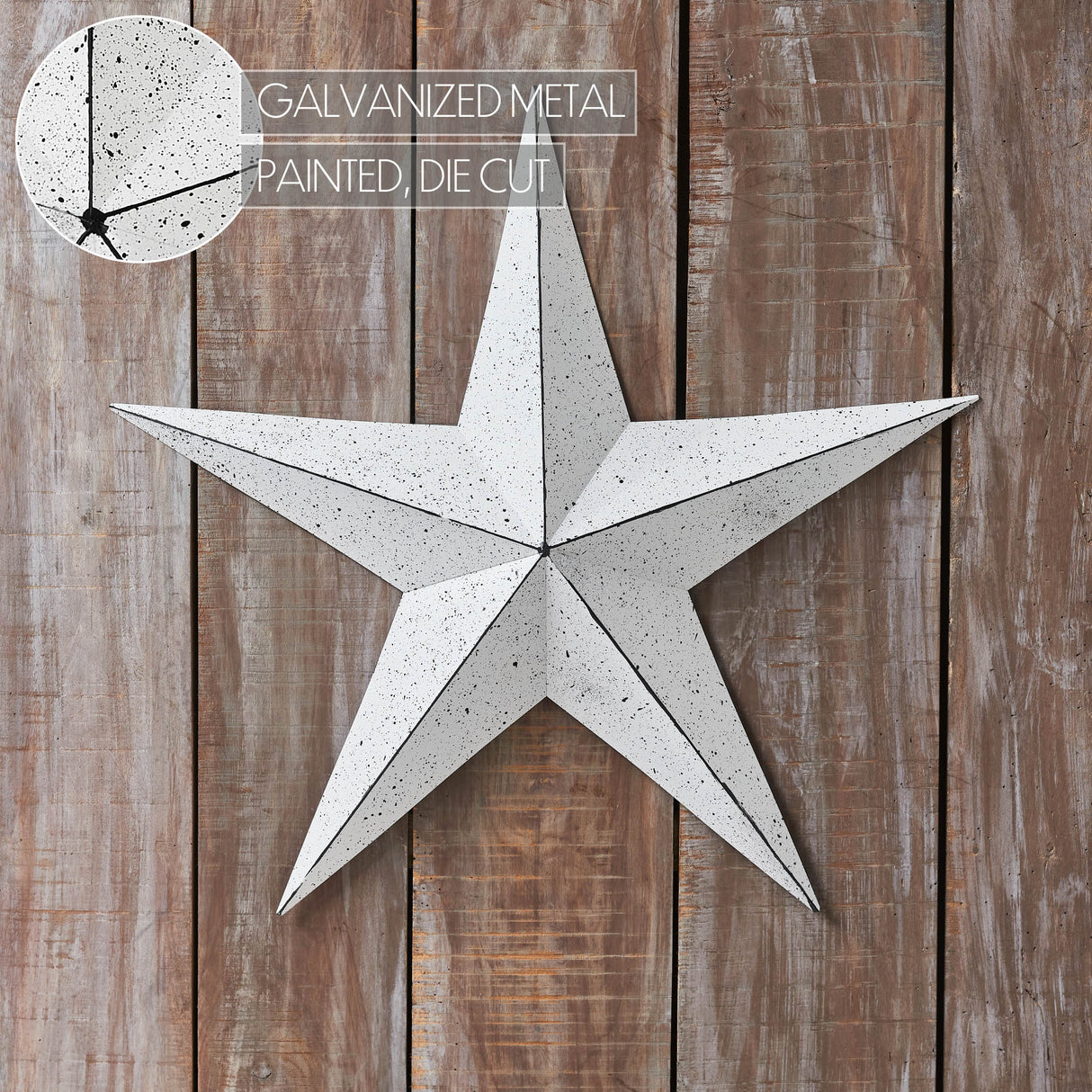 85031-Faceted-Metal-Star-White-Wall-Hanging-24x24-image-1