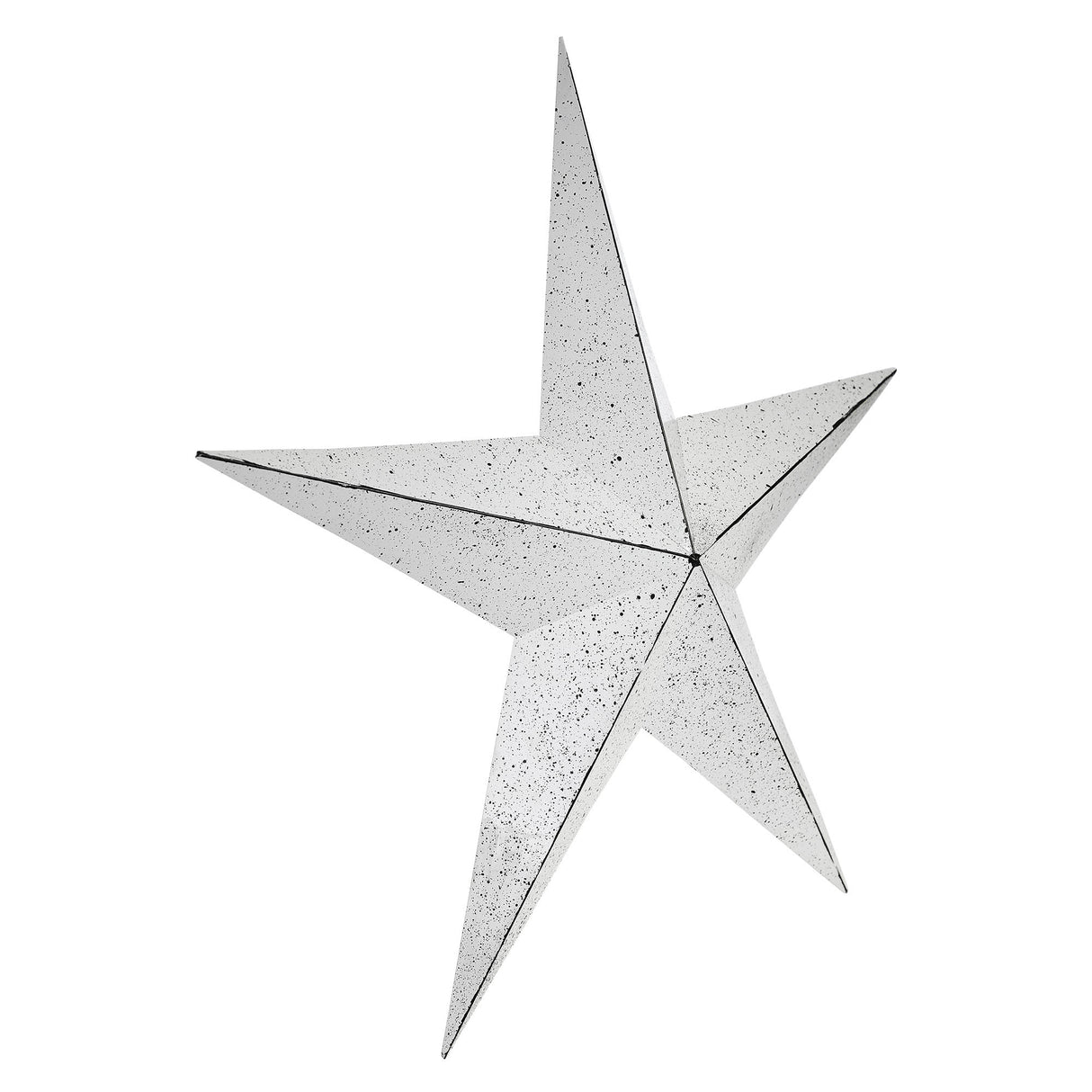 85031-Faceted-Metal-Star-White-Wall-Hanging-24x24-image-1