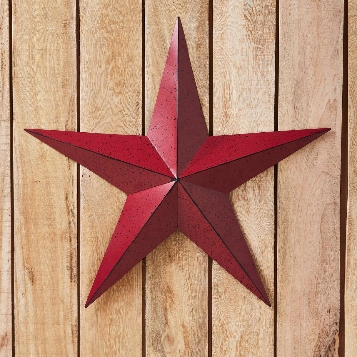 85032-Faceted-Metal-Star-Burgundy-Wall-Hanging-24x24-image-1