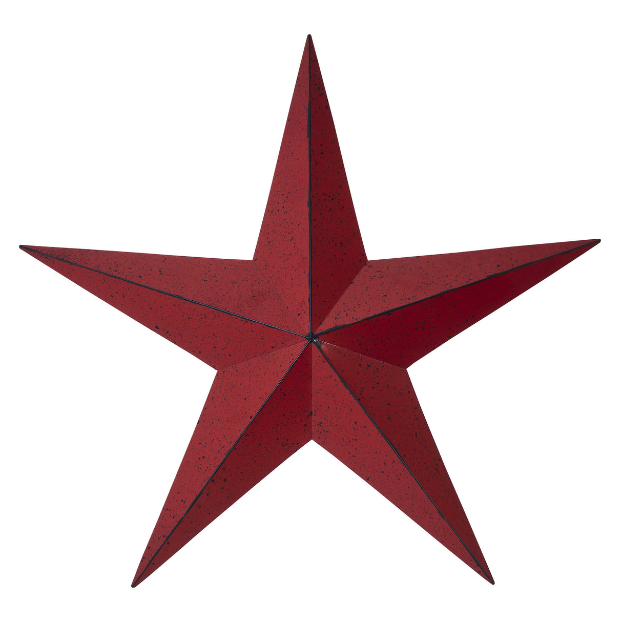 85032-Faceted-Metal-Star-Burgundy-Wall-Hanging-24x24-image-1