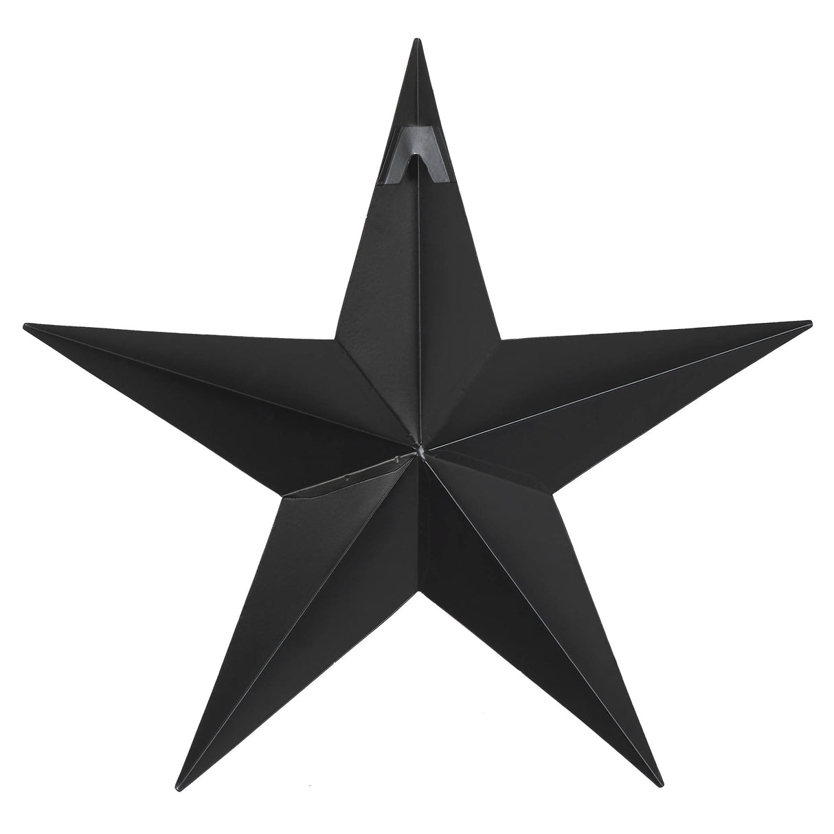 85035-Faceted-Metal-Star-Black-Wall-Hanging-12x12-image-1