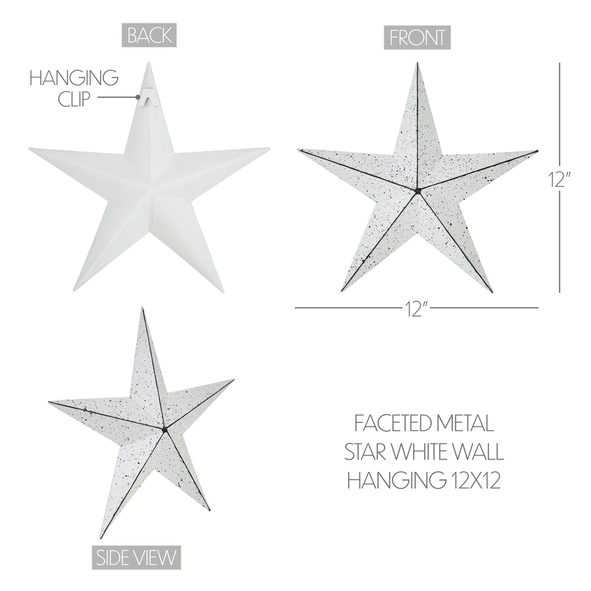 85036-Faceted-Metal-Star-White-Wall-Hanging-12x12-image-1