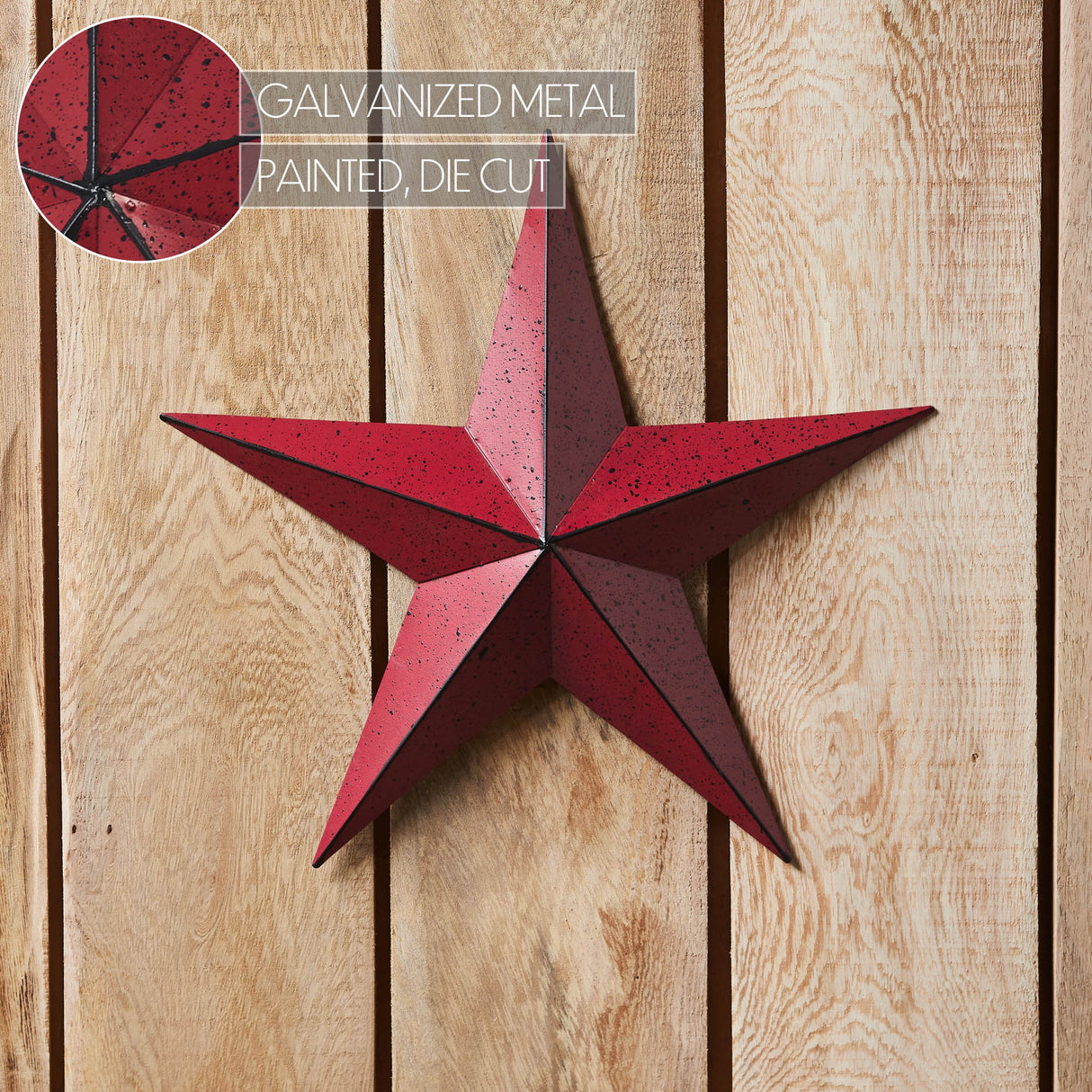 85037-Faceted-Metal-Star-Burgundy-Wall-Hanging-12x12-image-1
