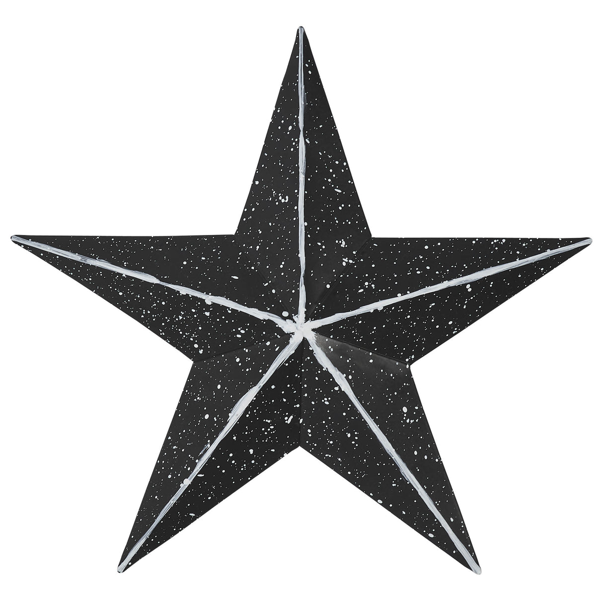 85040-Faceted-Metal-Star-Black-Wall-Hanging-8x8-image-1