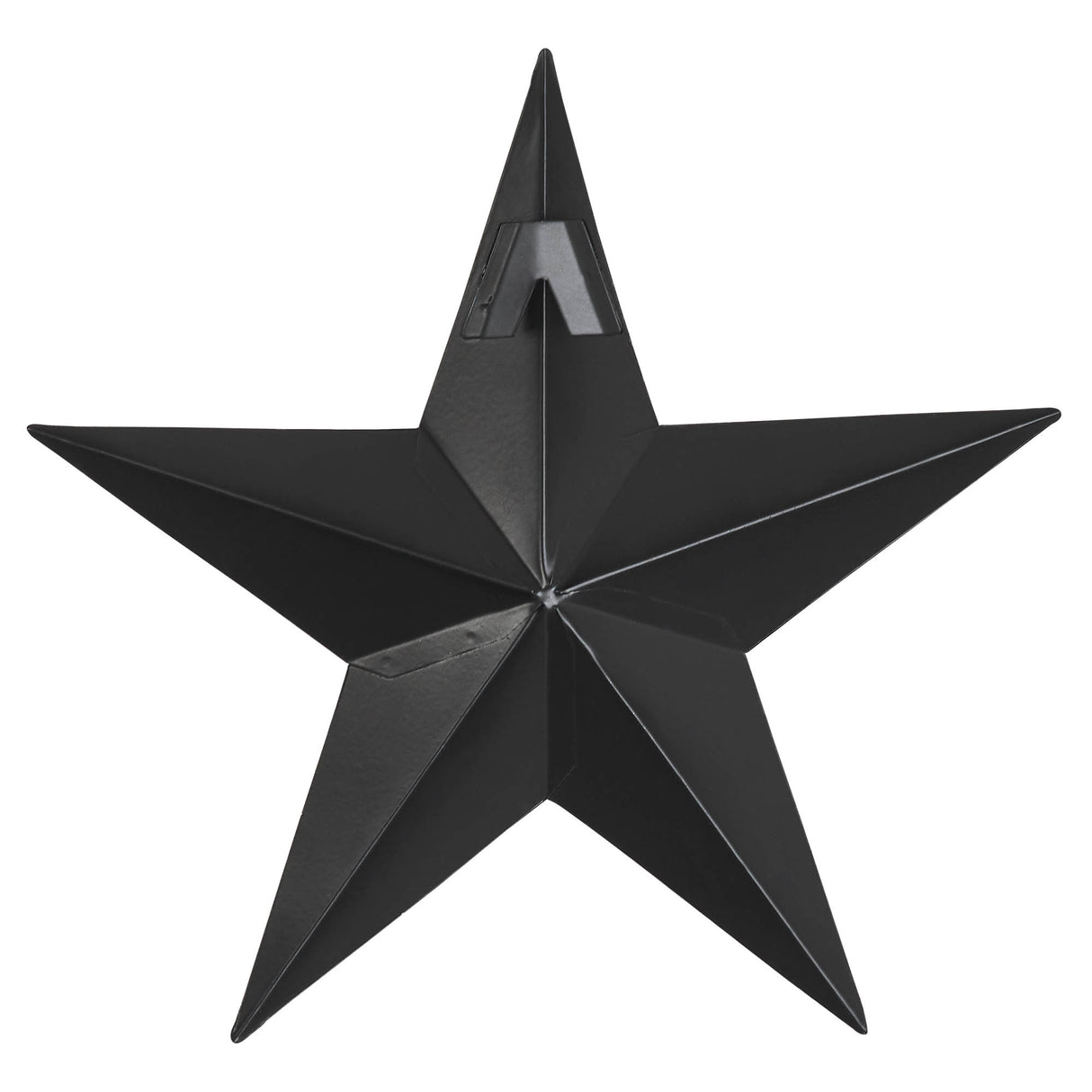 85040-Faceted-Metal-Star-Black-Wall-Hanging-8x8-image-1