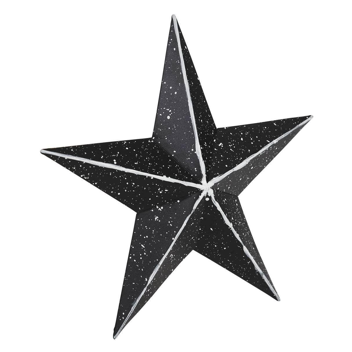 85040-Faceted-Metal-Star-Black-Wall-Hanging-8x8-image-1