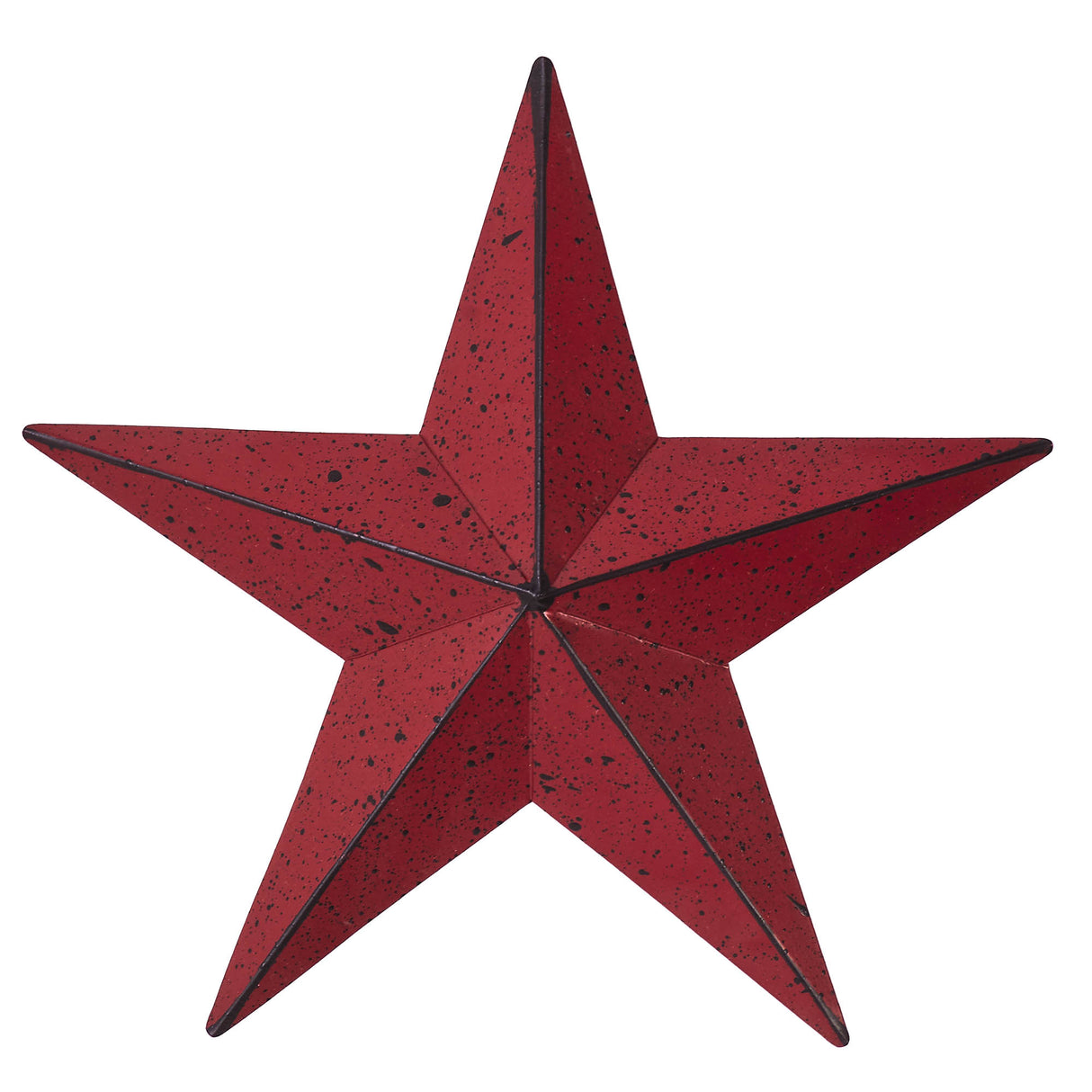 85042-Faceted-Metal-Star-Burgundy-Wall-Hanging-8x8-image-1