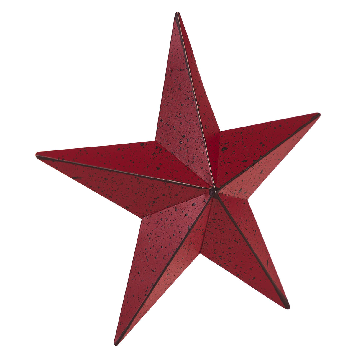 85042-Faceted-Metal-Star-Burgundy-Wall-Hanging-8x8-image-1