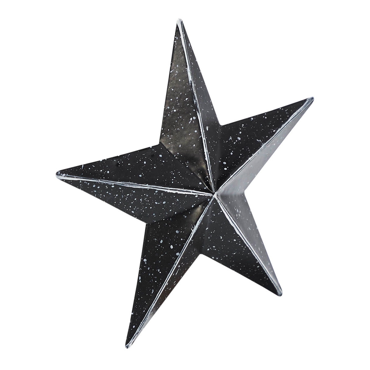 85045-Faceted-Metal-Star-Black-Wall-Hanging-4x4-image-1