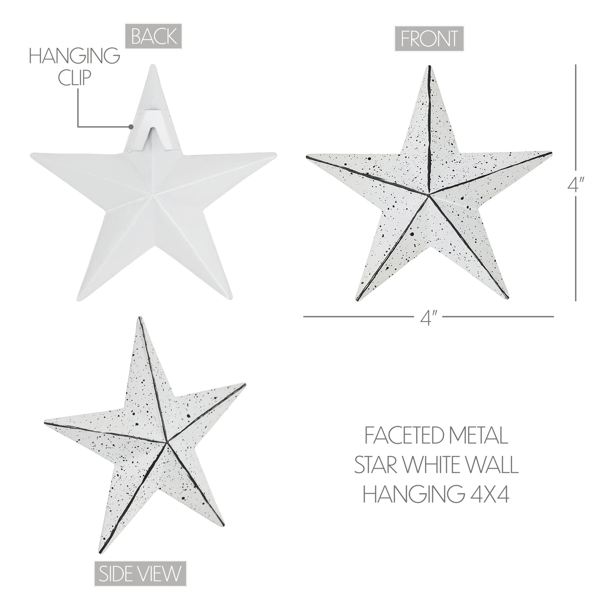 85046-Faceted-Metal-Star-White-Wall-Hanging-4x4-image-1