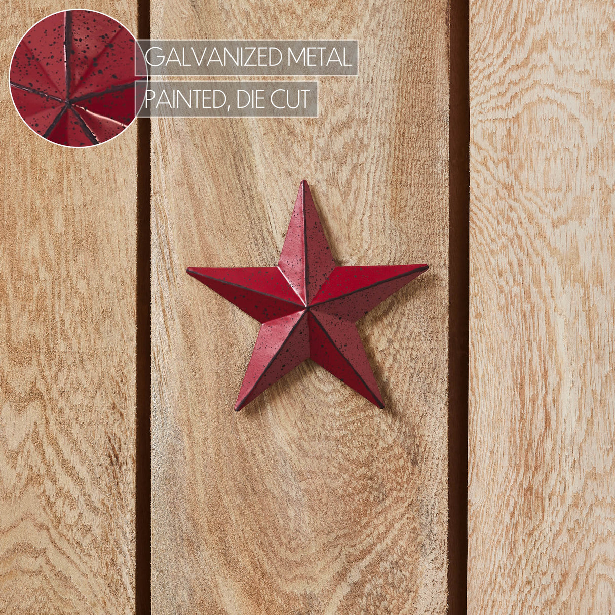 85047-Faceted-Metal-Star-Burgundy-Wall-Hanging-4x4-image-1
