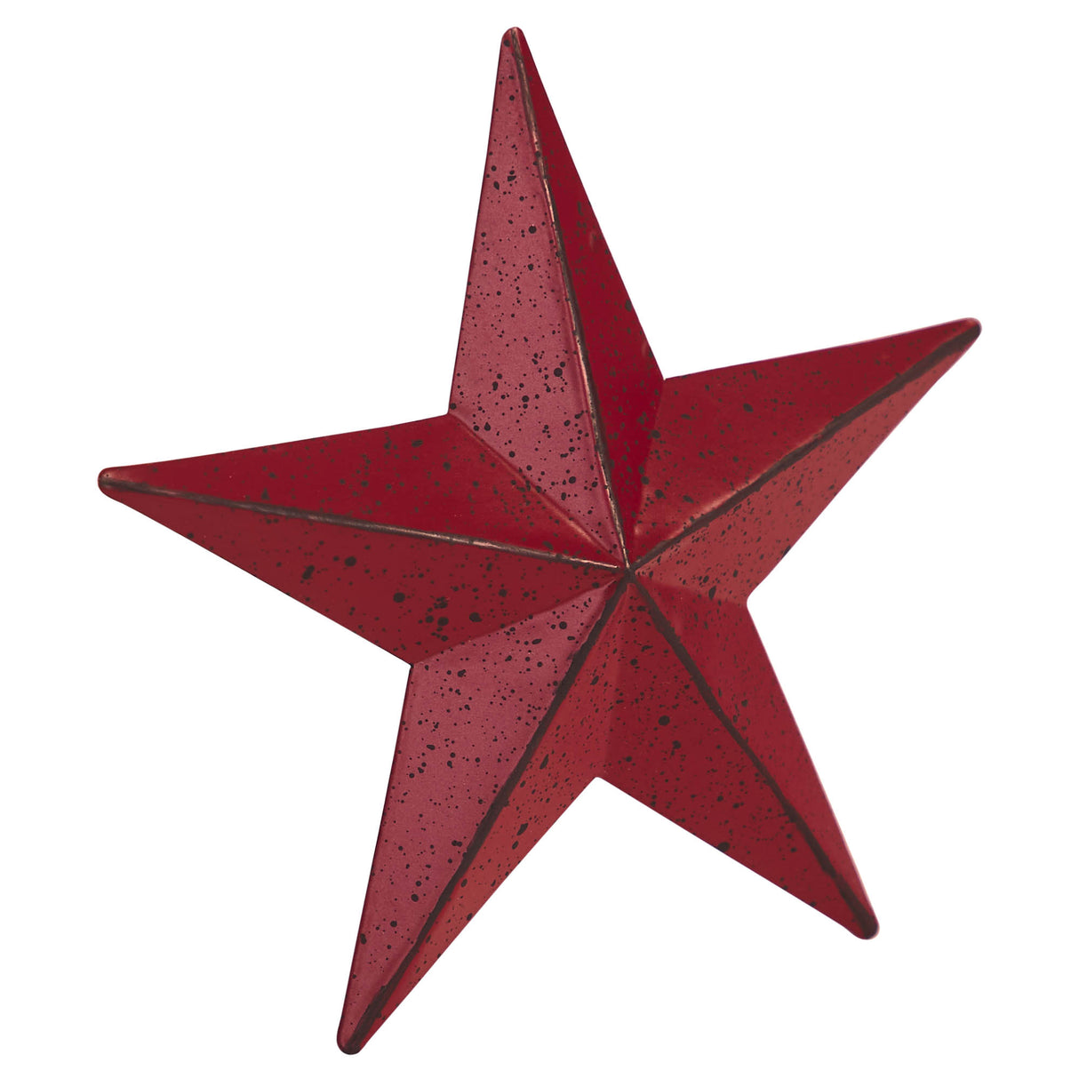 85047-Faceted-Metal-Star-Burgundy-Wall-Hanging-4x4-image-1