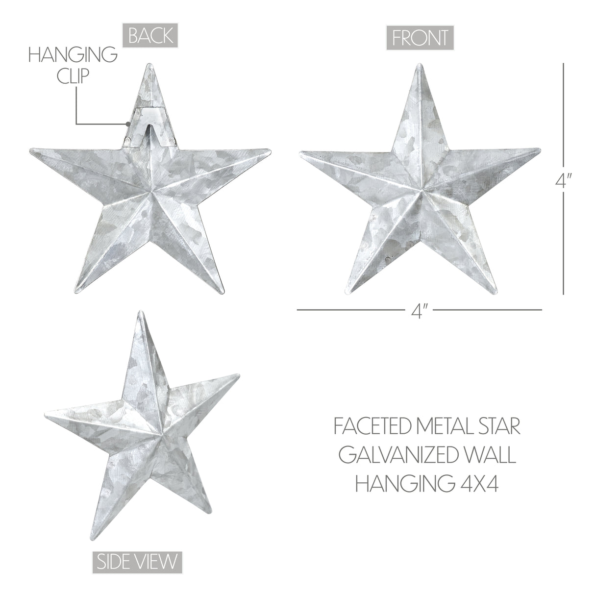 85049-Faceted-Metal-Star-Galvanized-Wall-Hanging-4x4-image-1