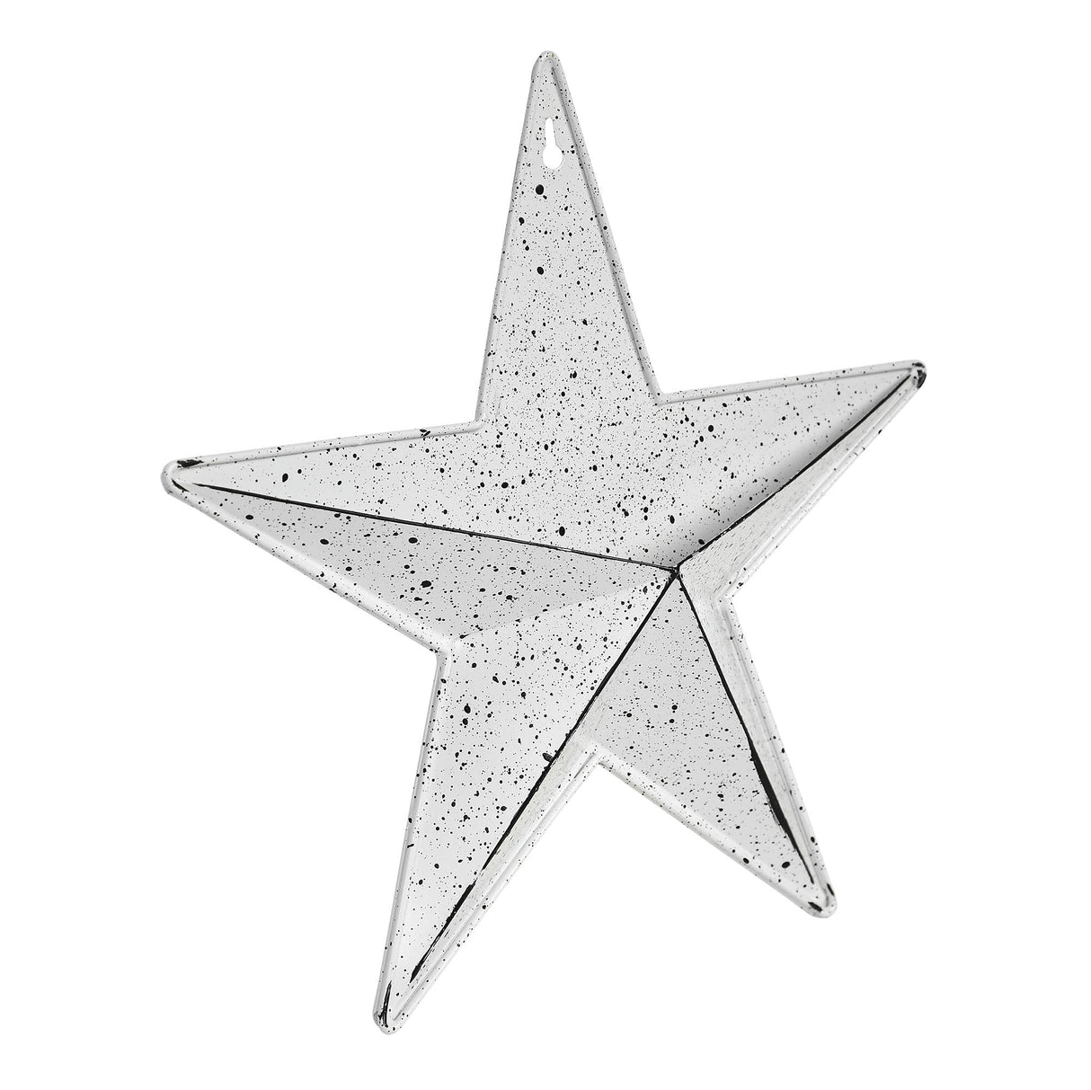 85051-Faceted-Metal-Star-White-Wall-Hanging-w/-Pocket-12x12-image-1