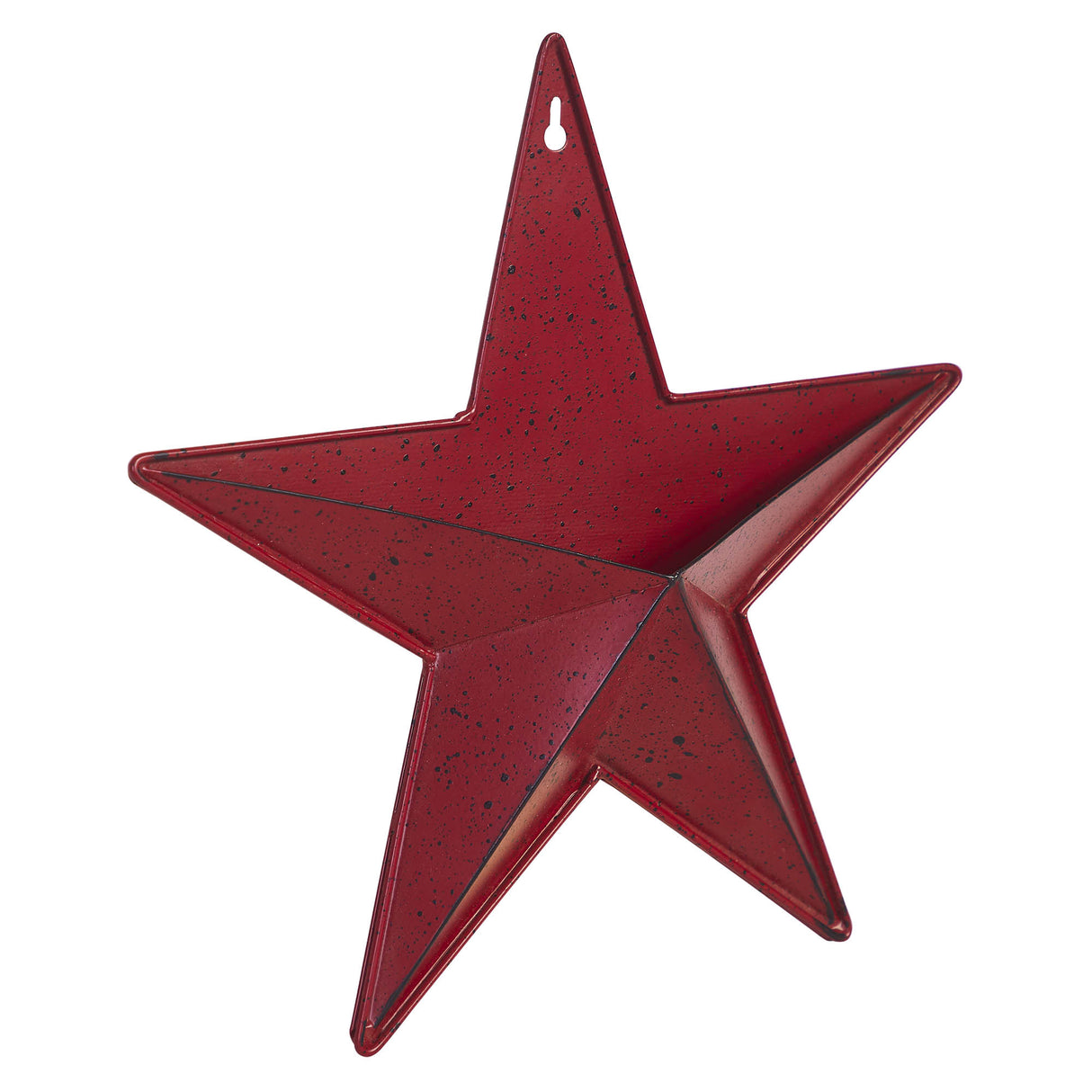 85052-Faceted-Metal-Star-Burgundy-Wall-Hanging-w/-Pocket-12x12-image-1