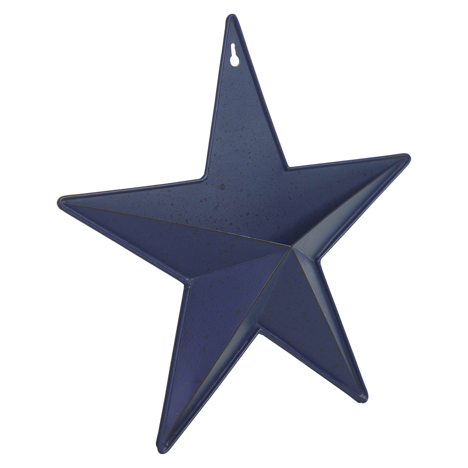 85053-Faceted-Metal-Star-Navy-Wall-Hanging-w/-Pocket-12x12-image-1