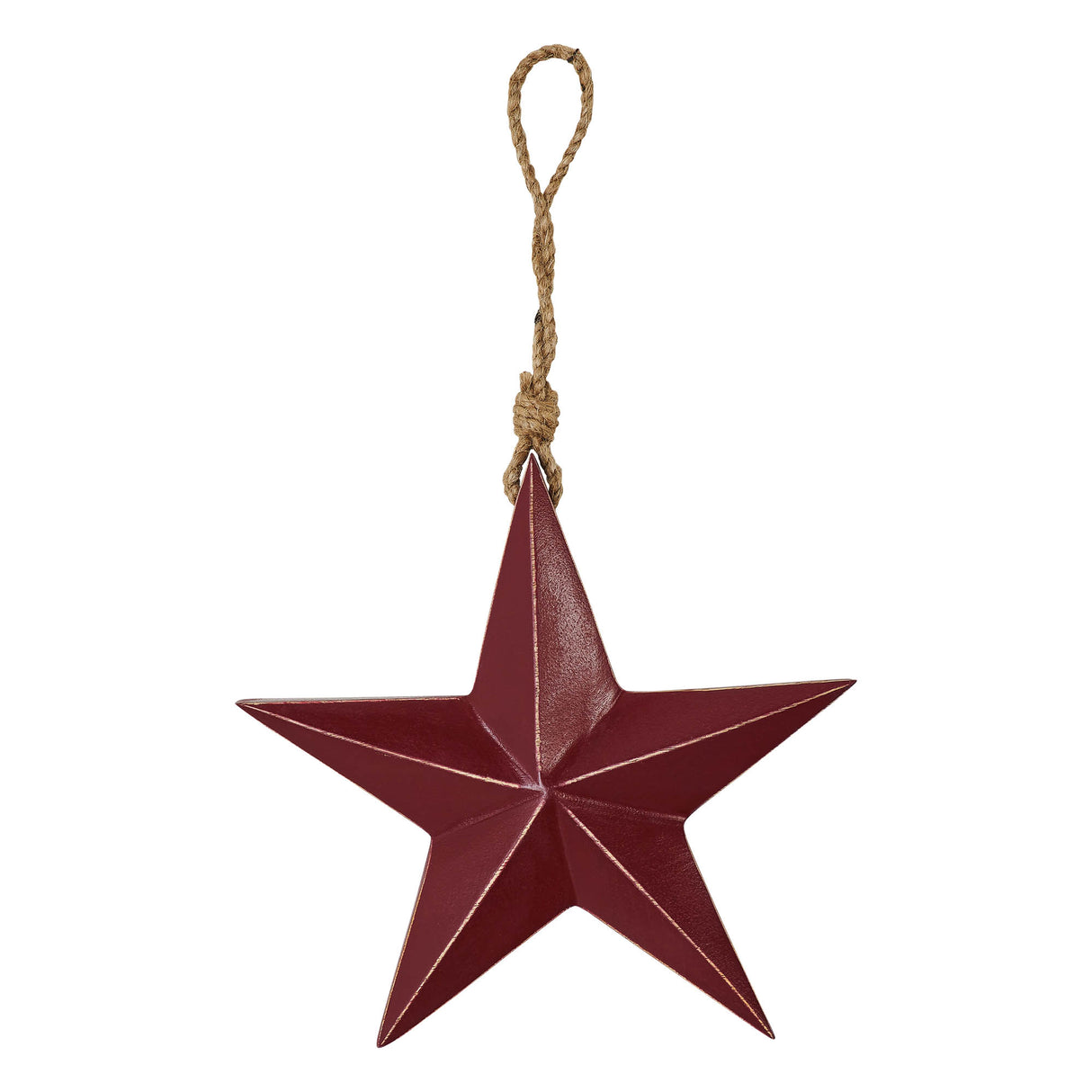 Wooden Star Ornament