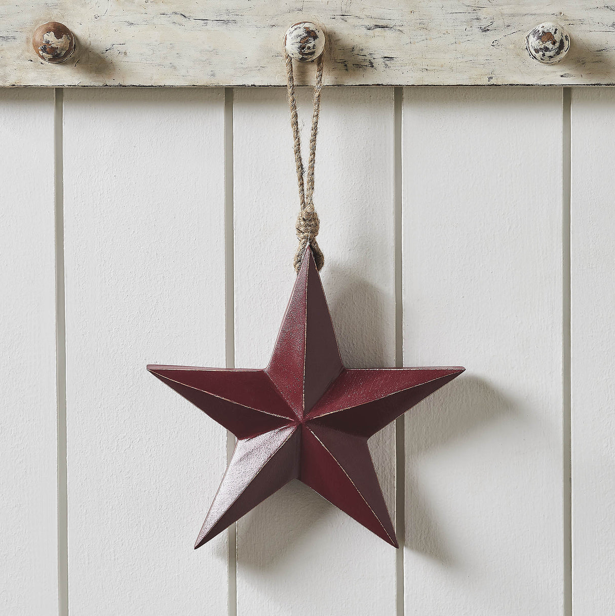 Wooden Star Ornament