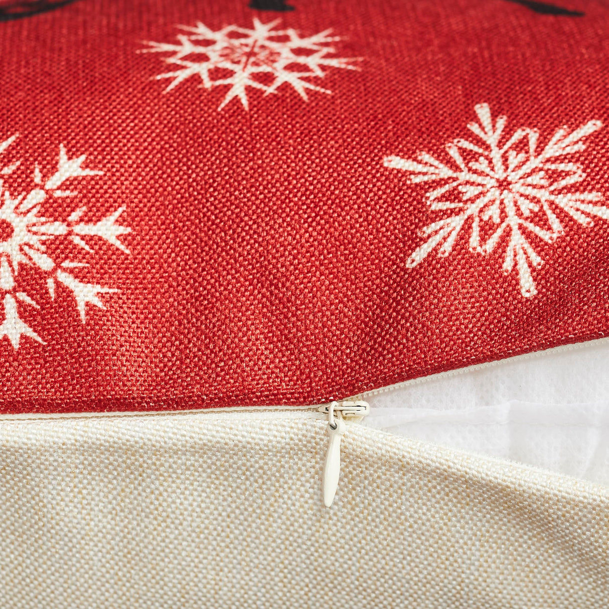 Sleigh Ride Pillow Cover Set of 2 16Lx16W