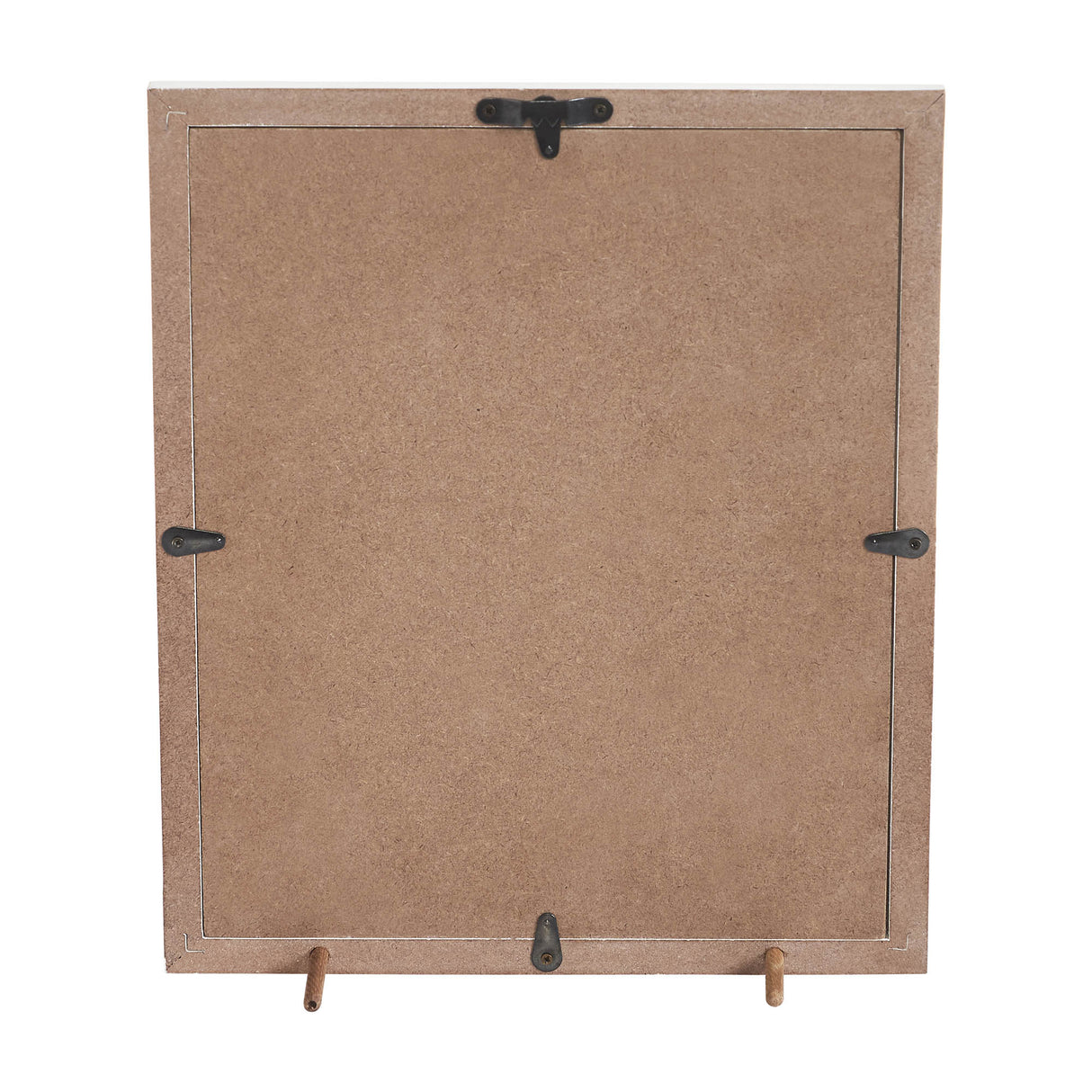 Jingle Bells Wreath Plaid Framed Wall Hanging Sign 12x10