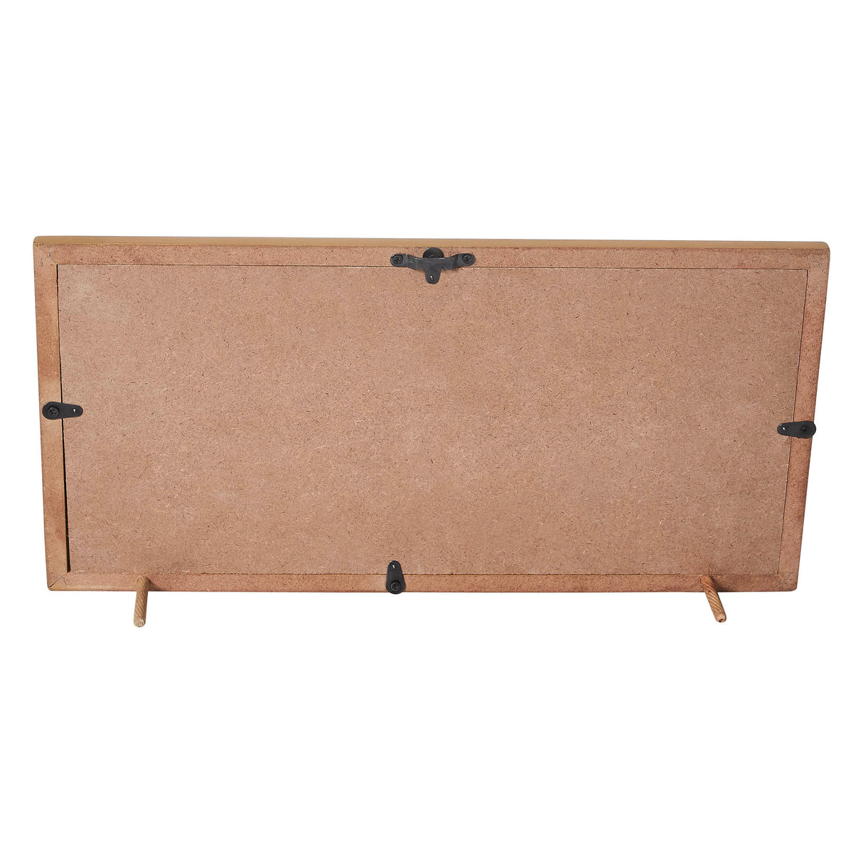 Happy Holidays Snowflakes Framed Wall Hanging Sign 8x16