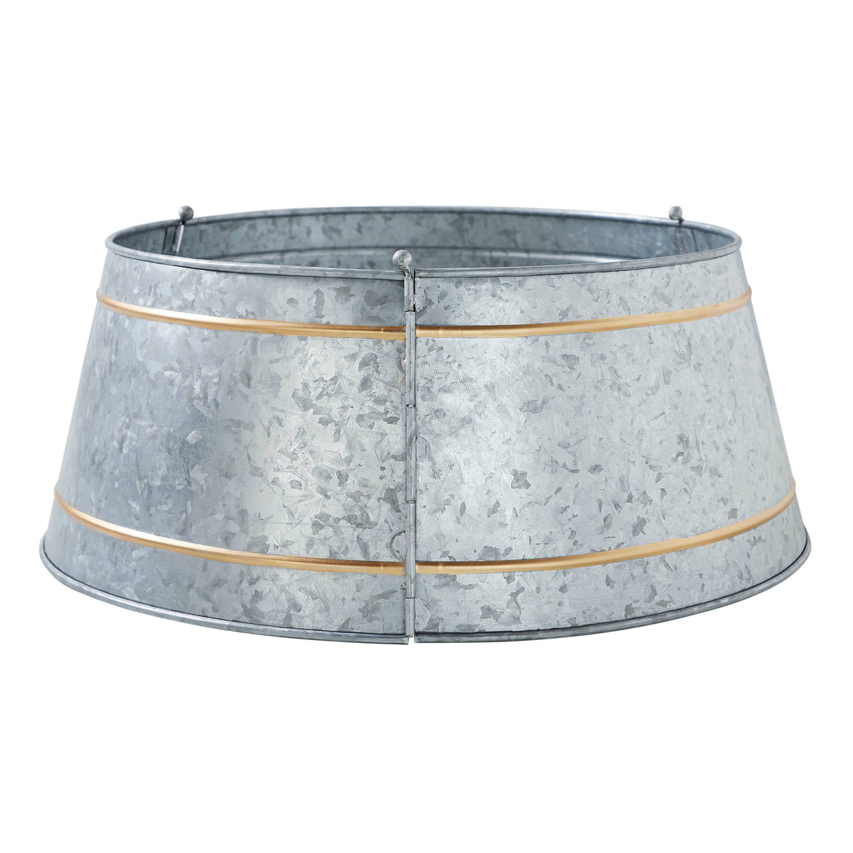 Christmas Tree Collar Metal Galvanized 8x20x20