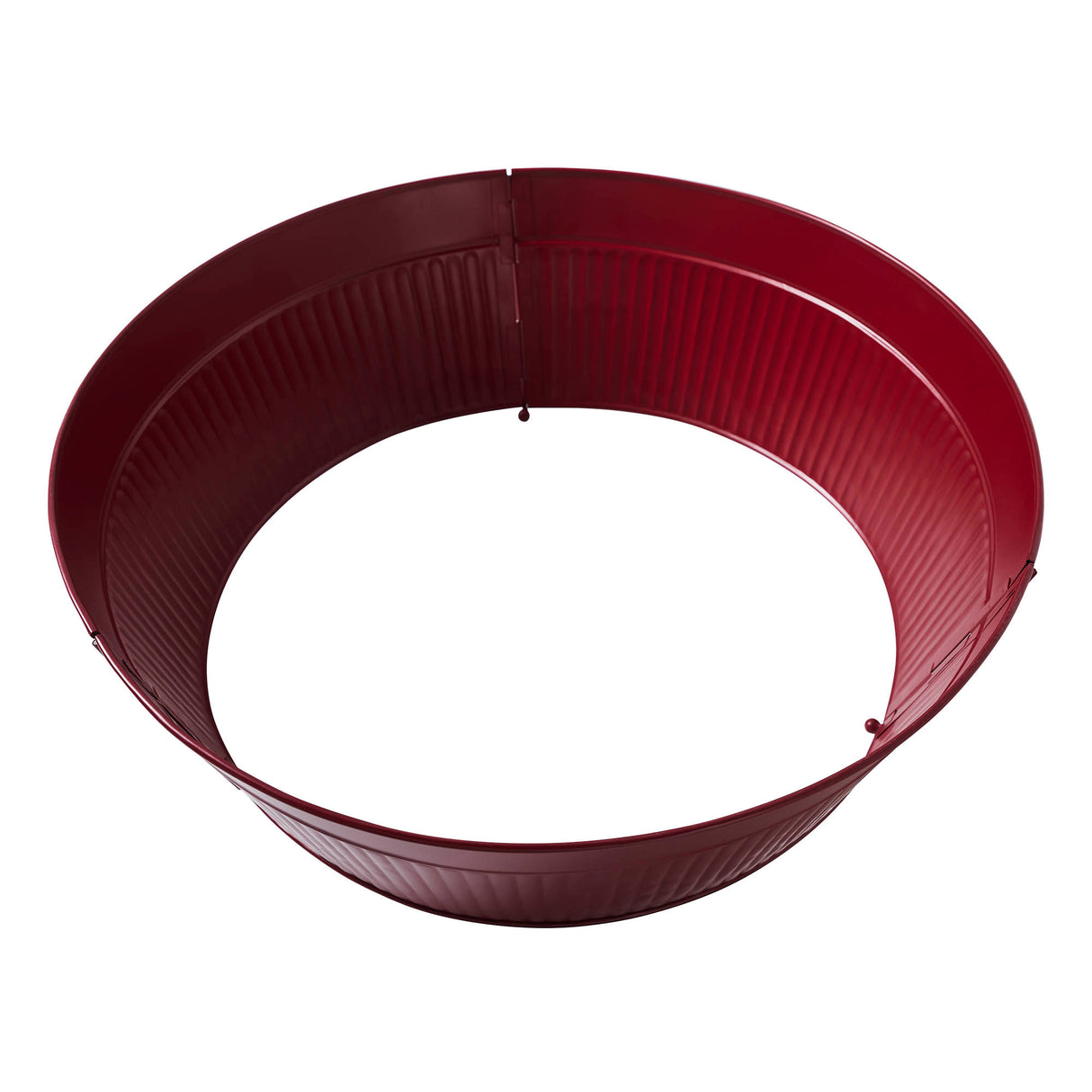 Metal Tree Collar Burgundy 7.5x24x24