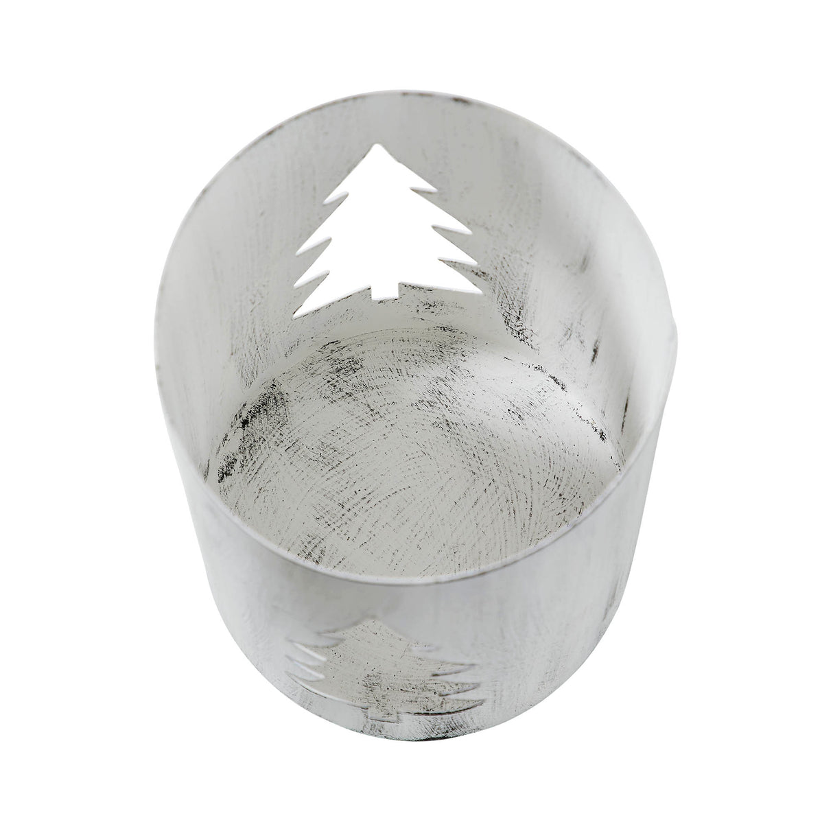 Votive Candle Holder Christmas Tree 6x4.25x4.25