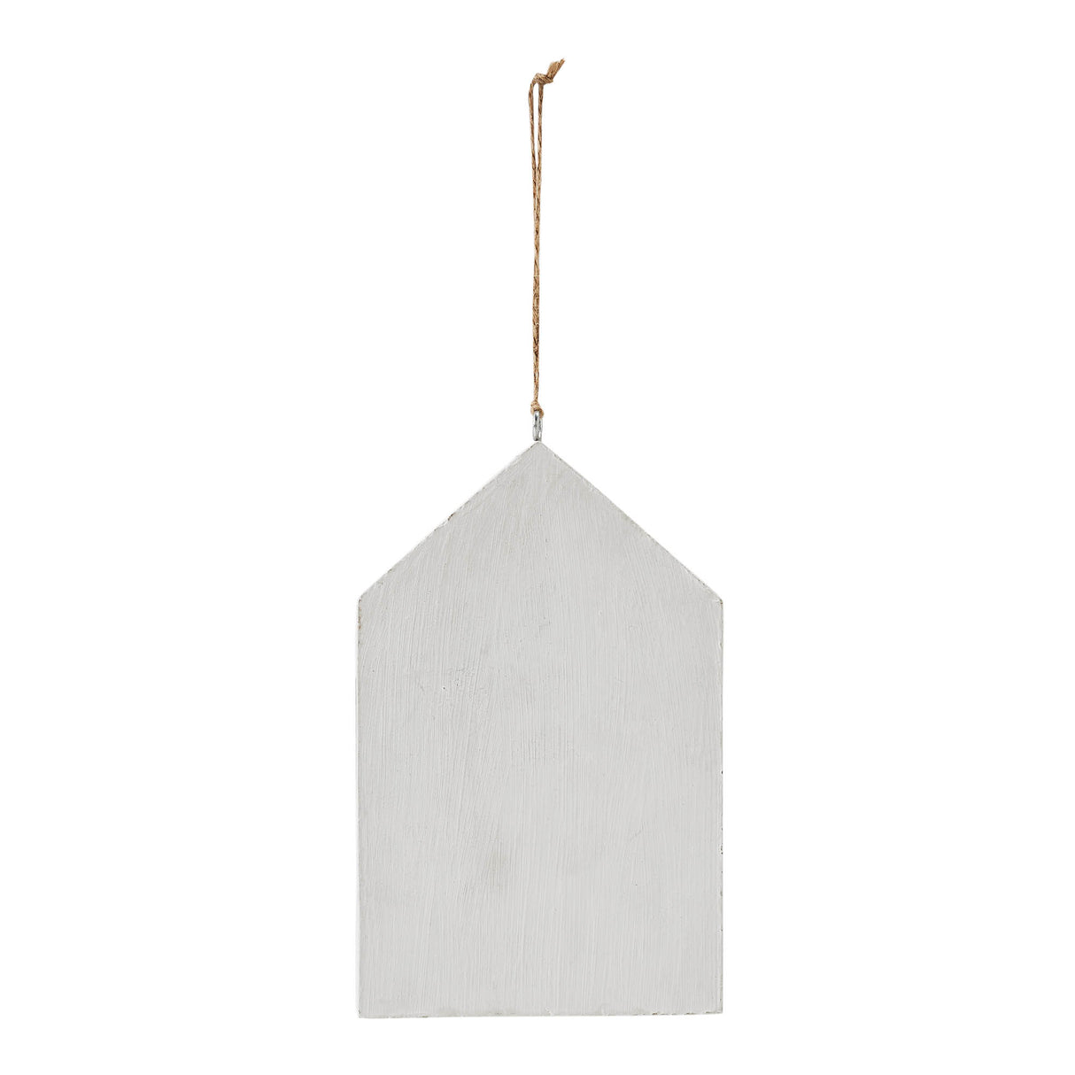 Farmhouse Christmas Wreath Hanging Ornament 7x4x0.5