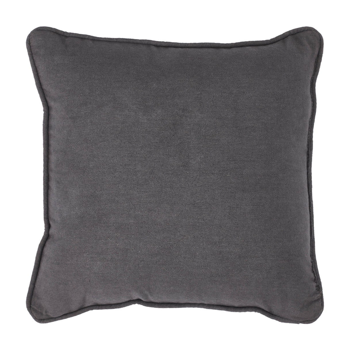 Snowflakes Grey Woolen Felt Pillow 12x12