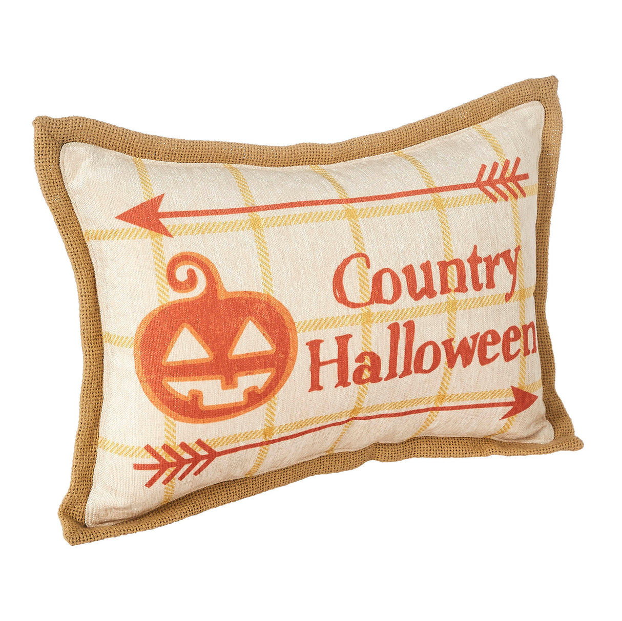 Country Halloween Pillow 9.5x14