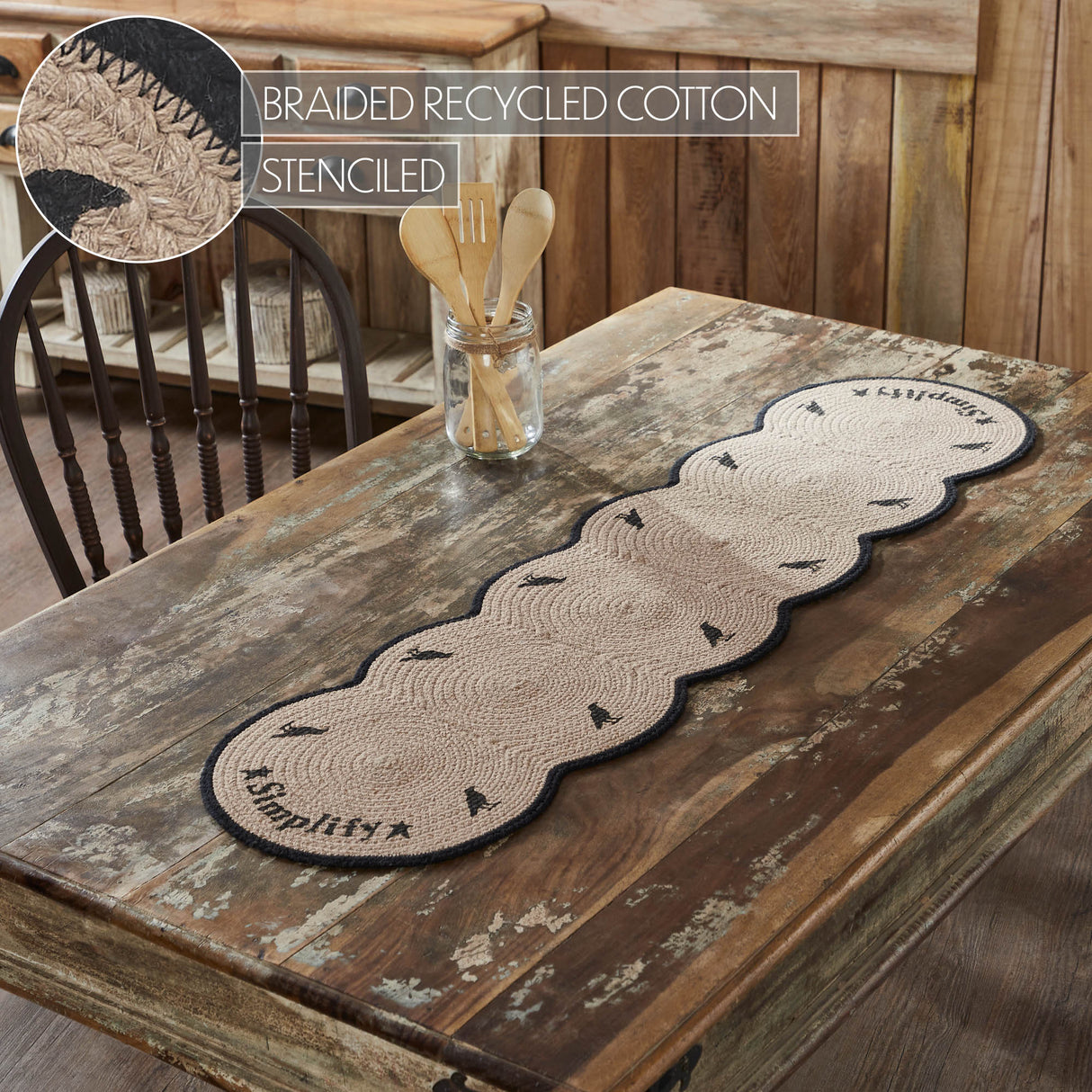 Raven Harvest Simplify Stencil Runner