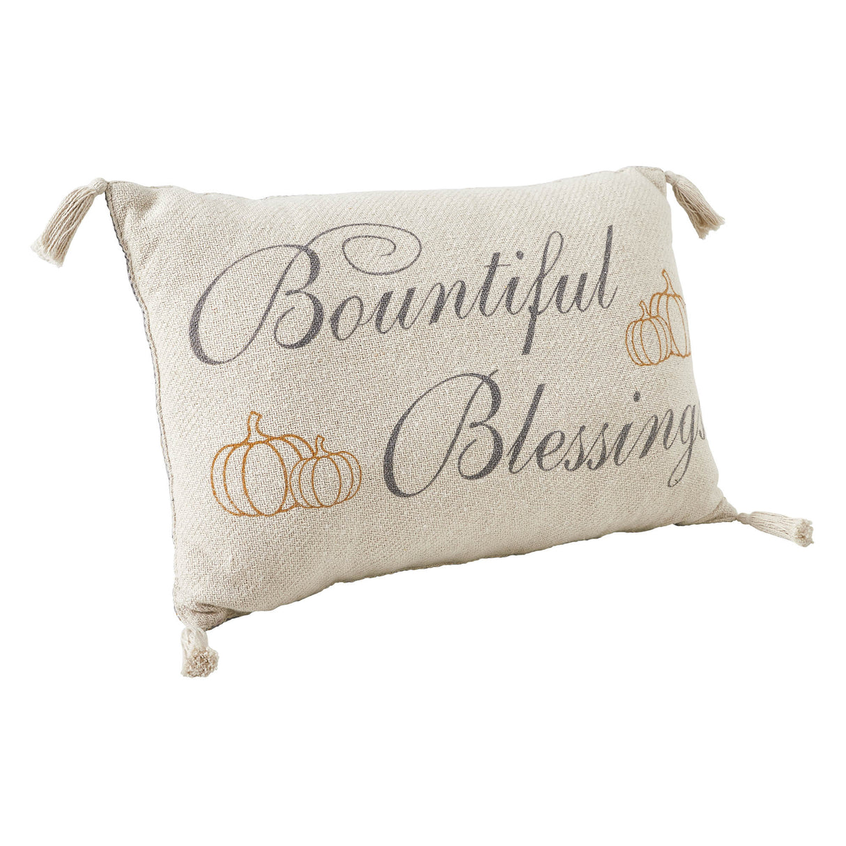 Harvest Blessings Bountiful Blessings Woven Pillow 14x22
