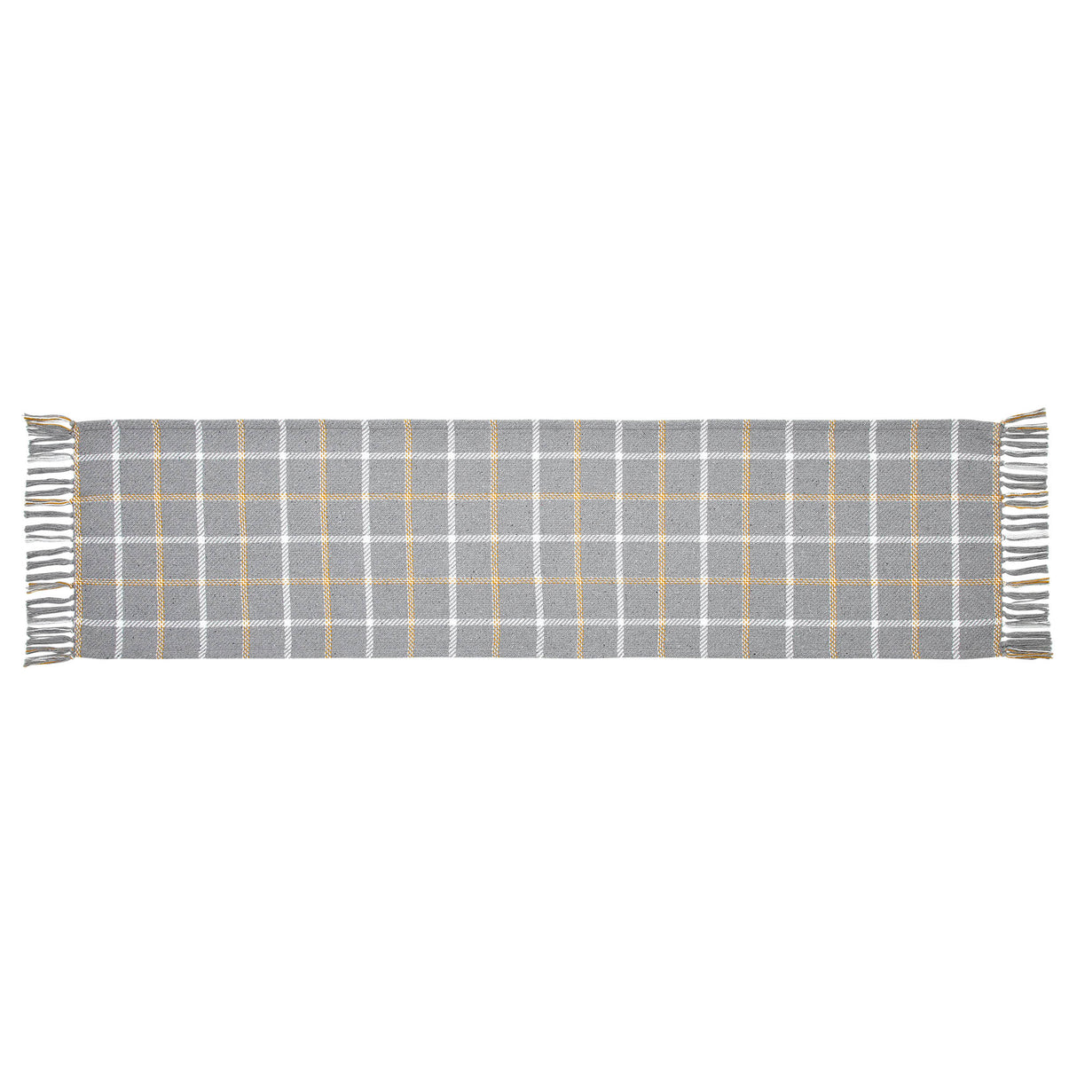 Harvest Blessings Woven Plaid Runner