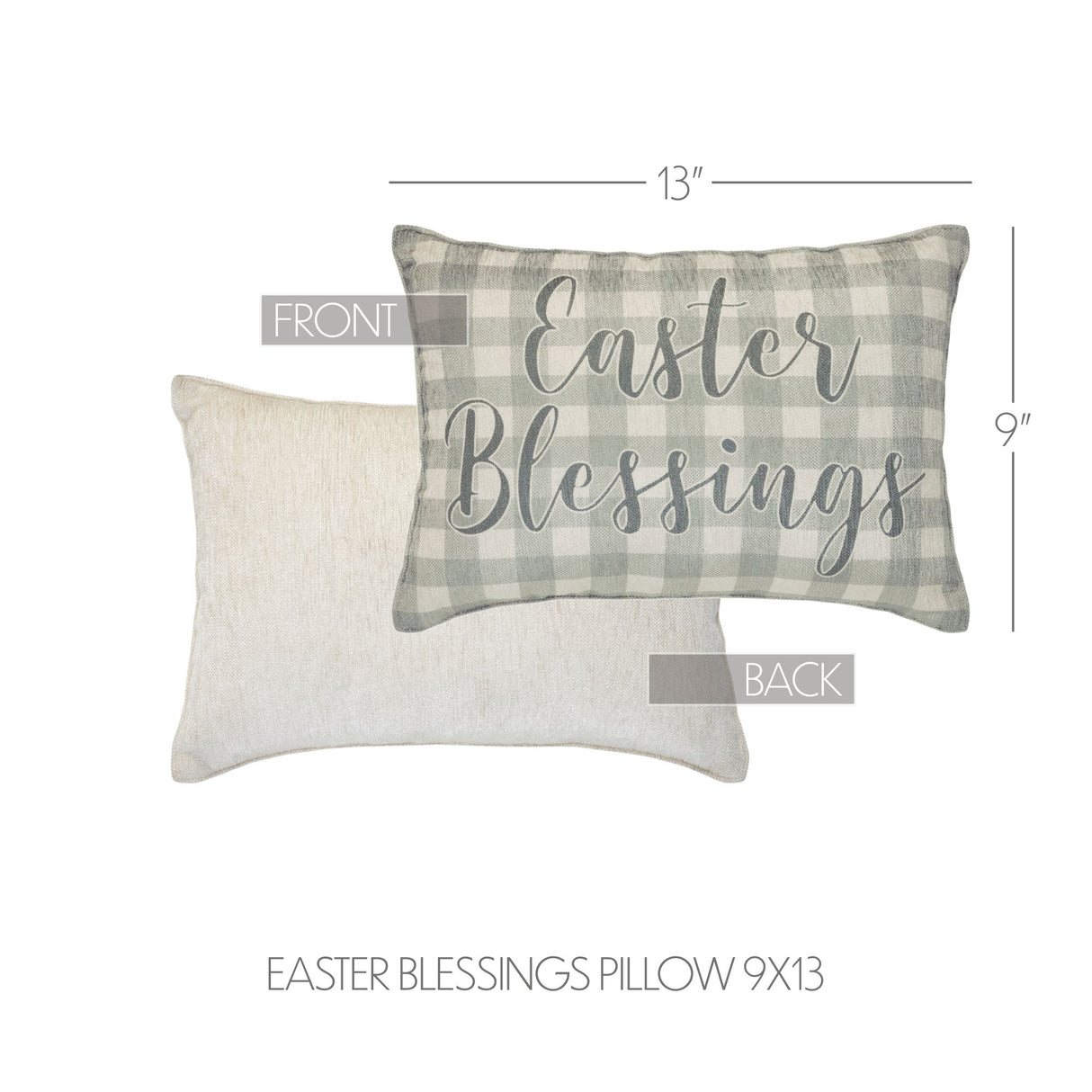 Celebrate Grace Easter Blessings Pillow 9x13