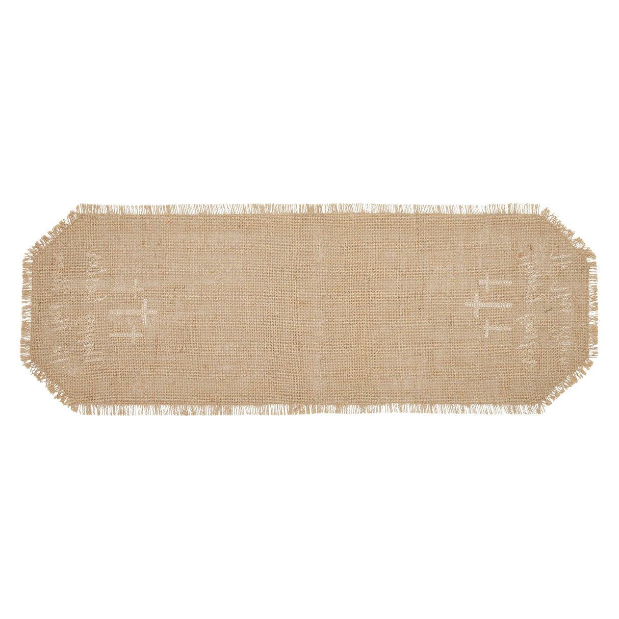 Celebrate Grace Jute Burlap Happy Easter Runner 8x24