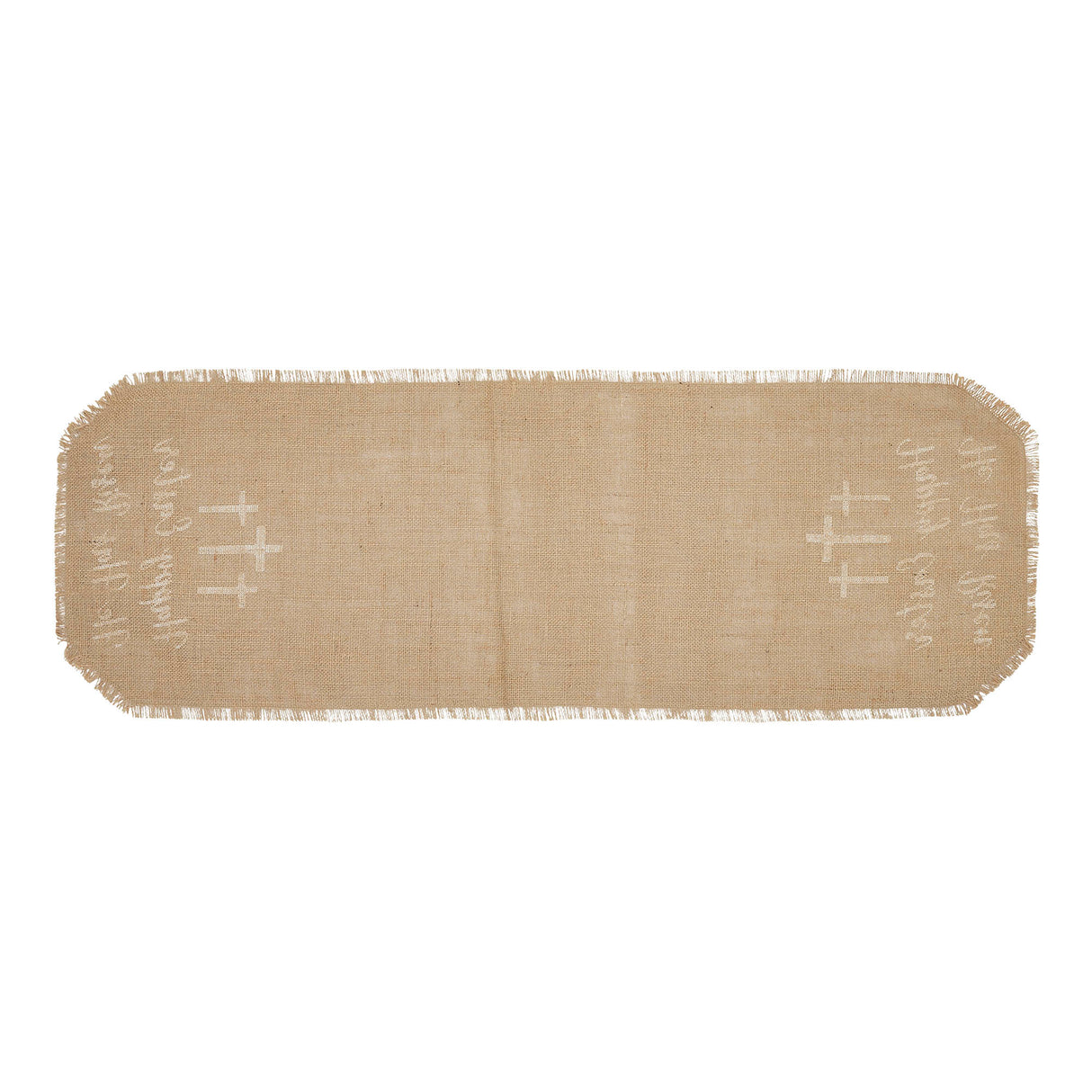 Celebrate Grace Jute Burlap Happy Easter Runner 12x36