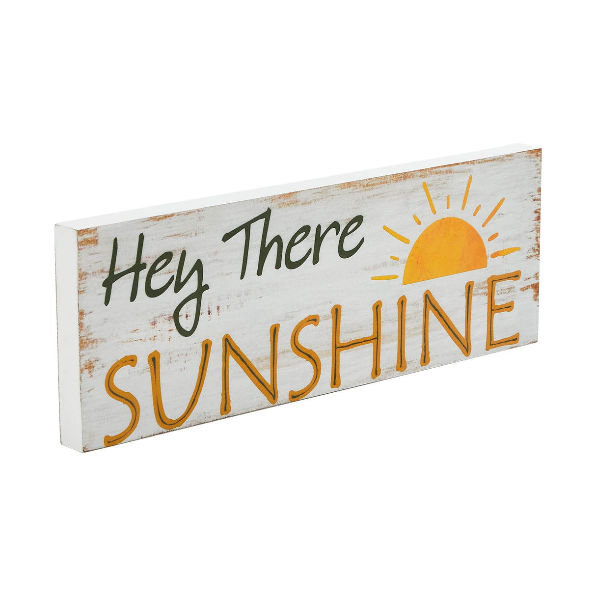 Spring In Bloom Hey There Sunshine MDF Wall Sign 4x11x0.75