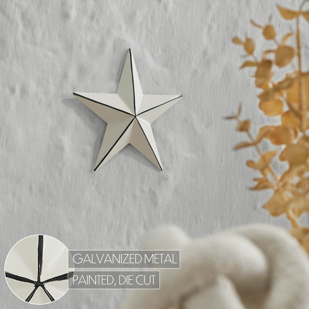 Metal Star Distressed