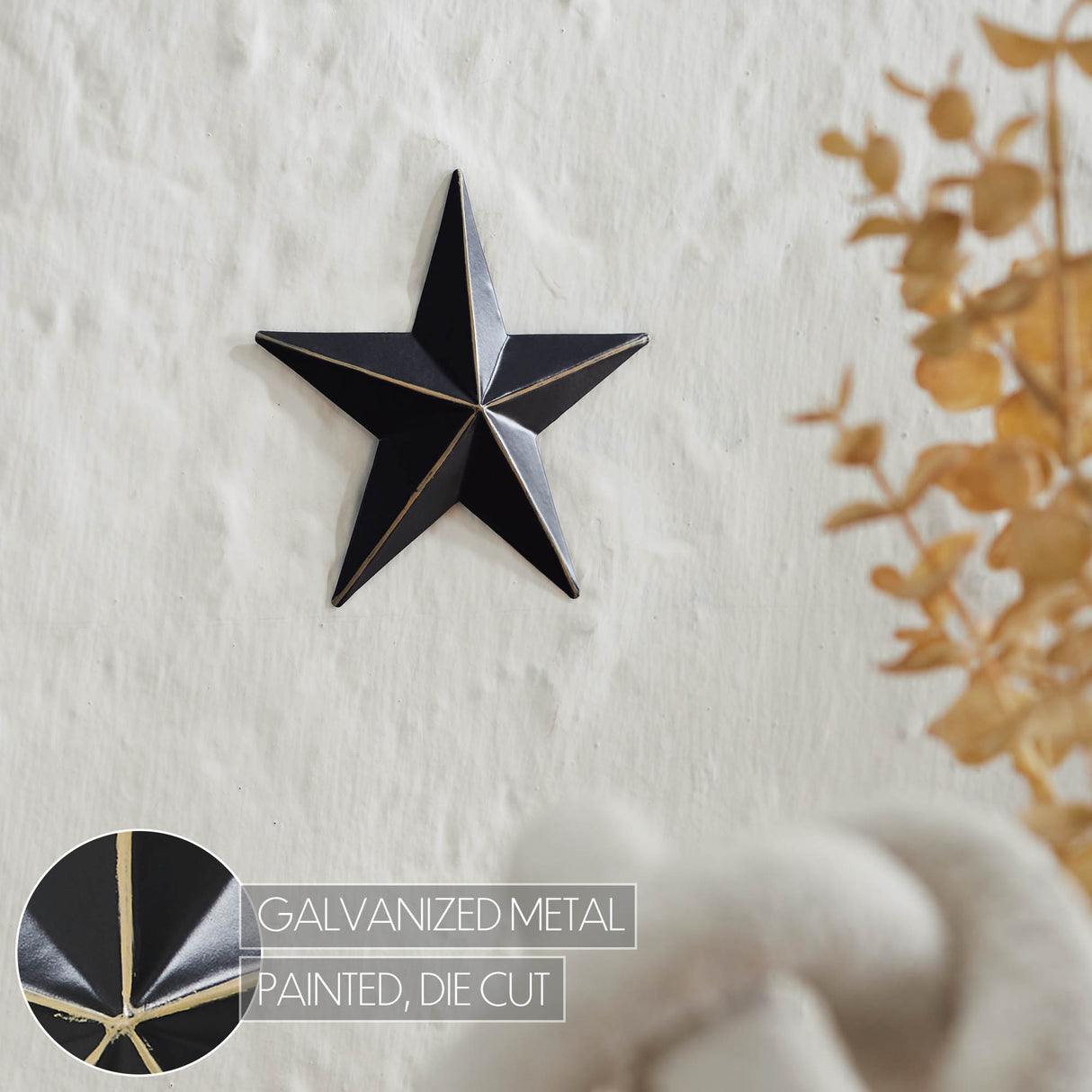 Metal Star Distressed