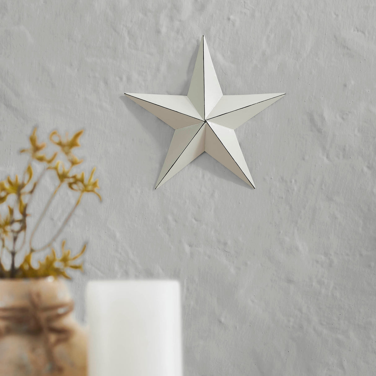 Metal Star Distressed