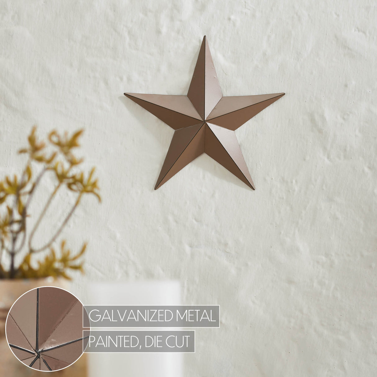 Metal Star Distressed